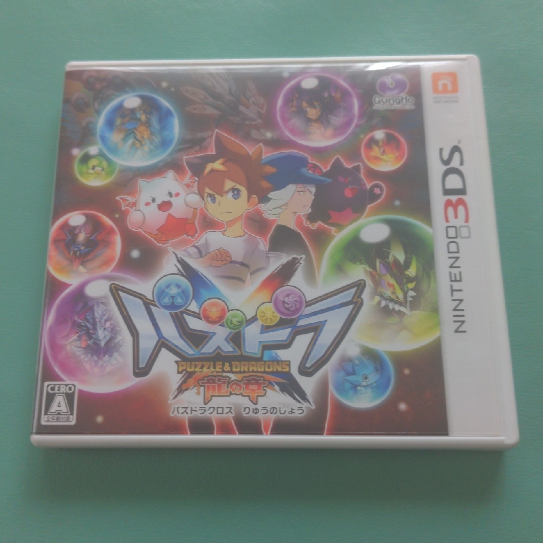 ニンテンドー3DS(ニンテンドー3DS)のパズドラクロス 龍の章 エンタメ/ホビーのゲームソフト/ゲーム機本体(携帯用ゲームソフト)の商品写真