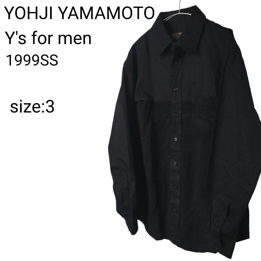 ☆良品☆ YOHJI YAMAMOTO Y's for MEN 長袖シャツ | フリマアプリ ラクマ