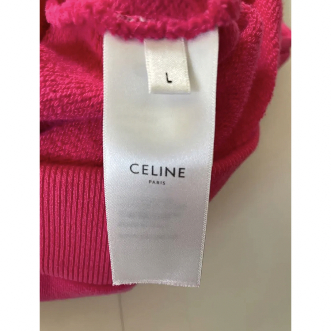 CELINE  (セリーヌ) クラシック　ロゴ   スウェット  パーカー  L 1