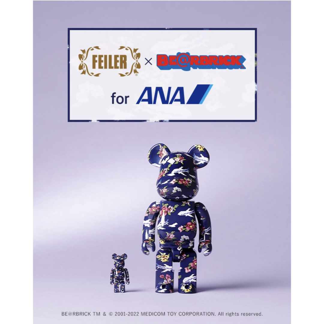 FEILER × BE＠RBRICK for ANA 100% 400% - その他