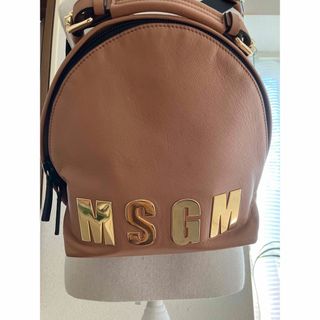 【セール中】MSGM リュック　バックパック　革リュック