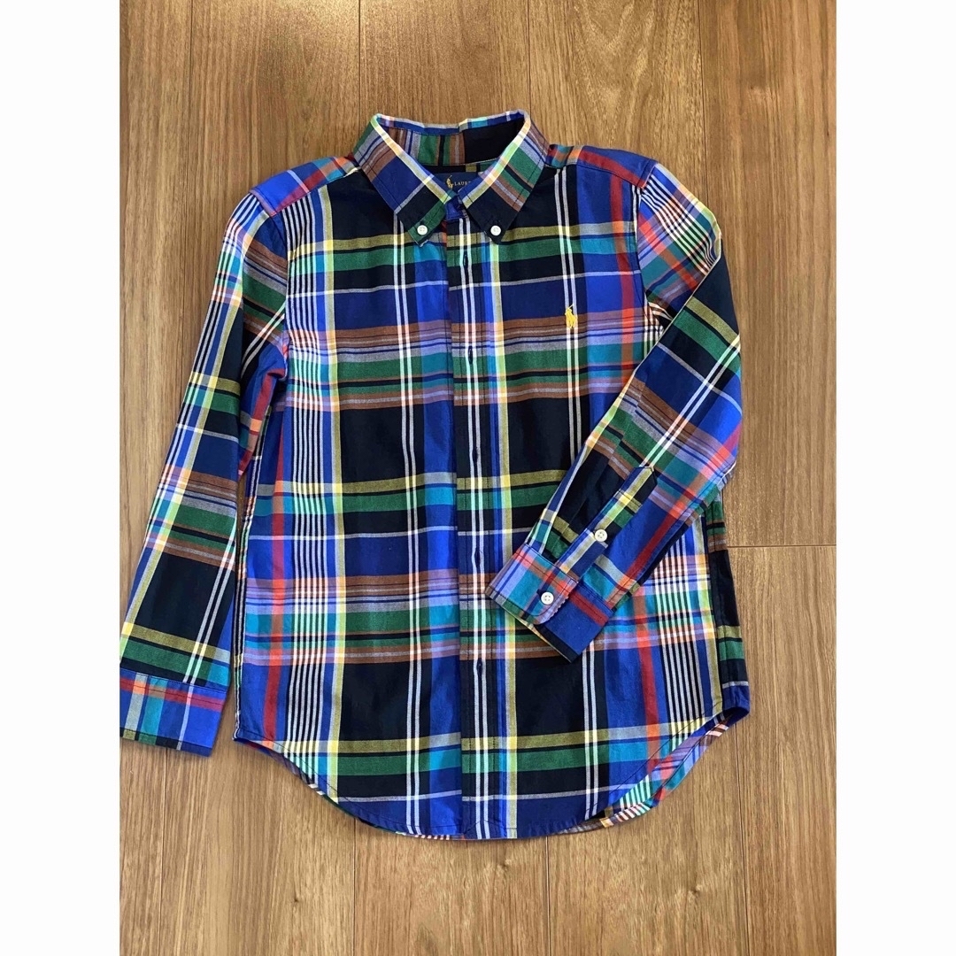 POLO RALPH LAUREN(ポロラルフローレン)の未使用品▽ラルフローレン/Ralph Lauren▽120cm 長袖シャツ キッズ/ベビー/マタニティのキッズ服男の子用(90cm~)(Tシャツ/カットソー)の商品写真