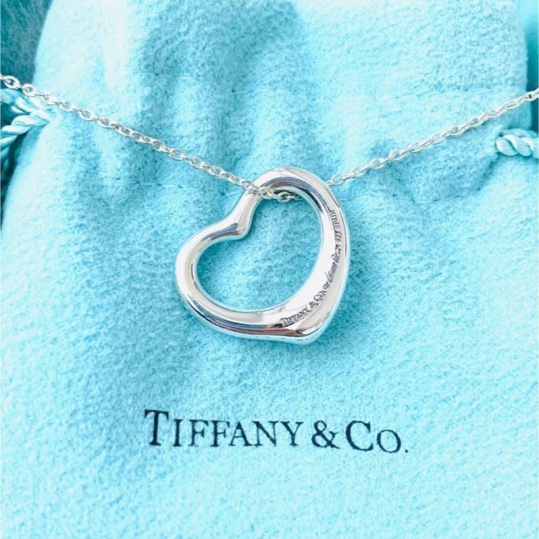 TIFFANY \u0026 CO. ティファニー 極美品 レディース オープンハート