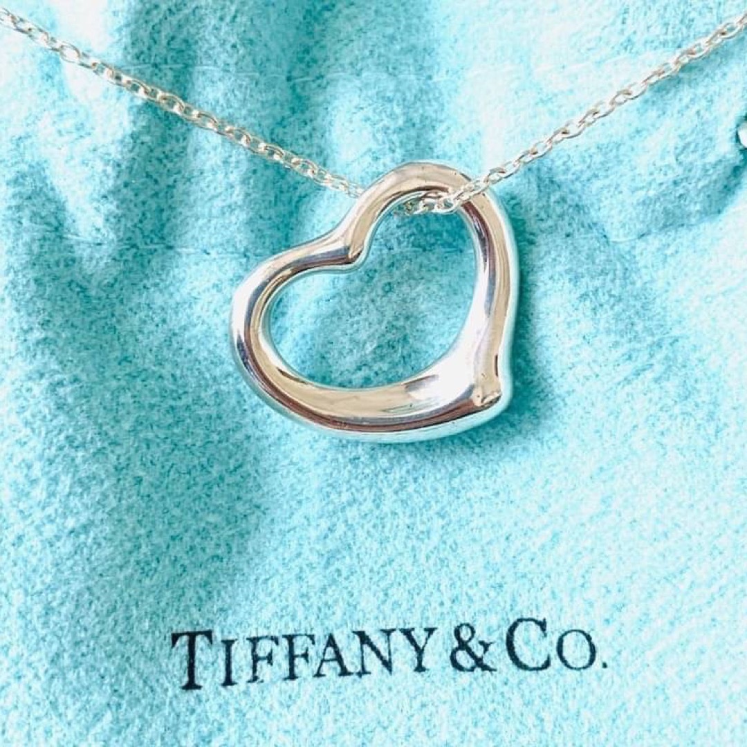 TIFFANYu0026CO. ネックレス オープンハート SV925 シルバー-