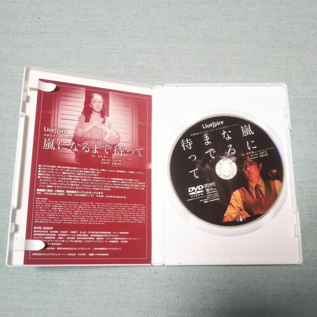 キャラメルボックス 2008年版「嵐になるまで待って」パンフレット、DVD キャラメルボックス 2008年版「嵐になるまで待って」パンフレット、DVD