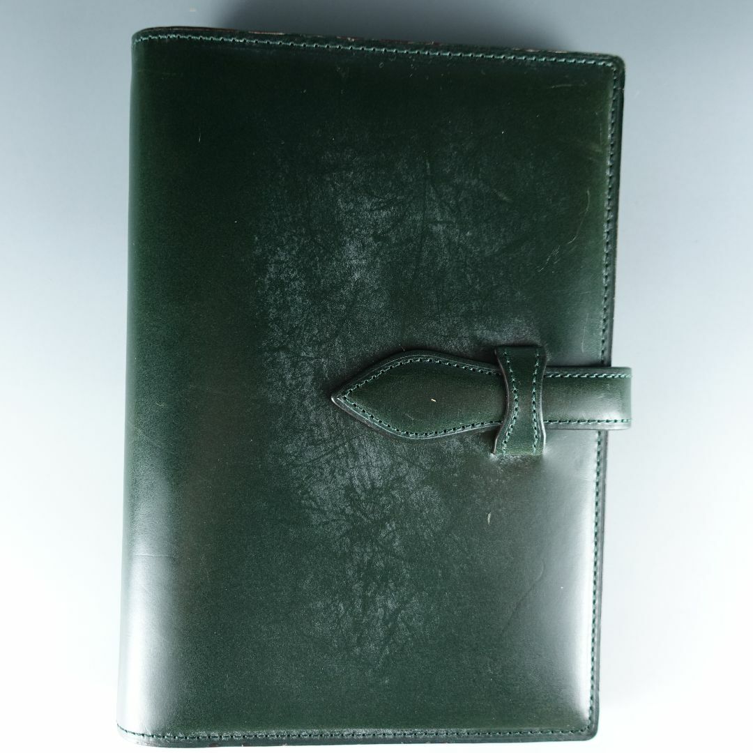 土屋鞄製作所 　ＢRIDLE  バイブル手帳　ダークグリーン