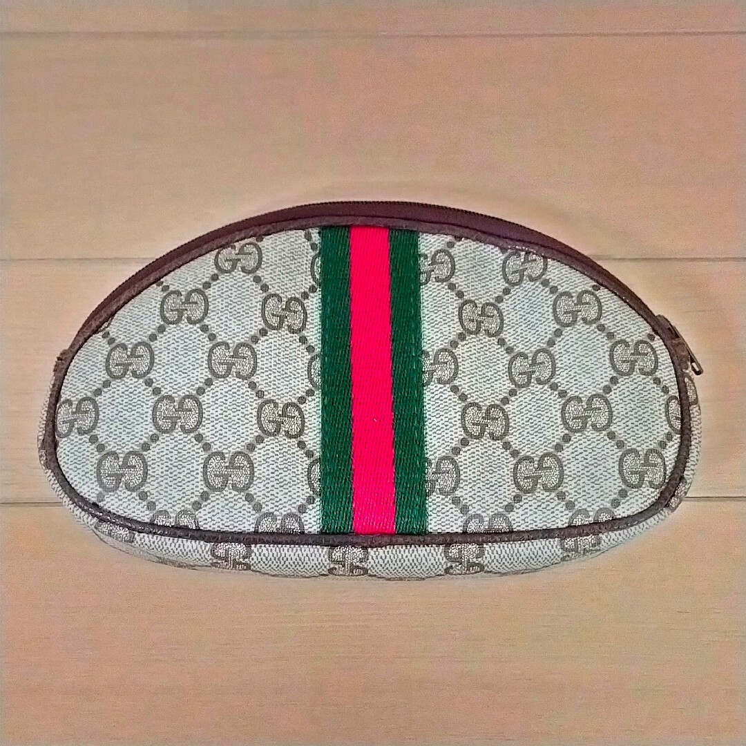 レア】オールド グッチ OLD GUCCI ポーチ 小物入れ-