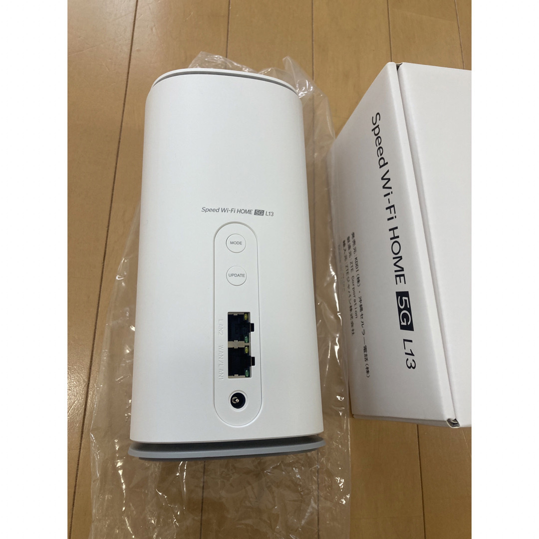 au - Speed Wi-Fi HOME 5G L13 ホームルーターの通販 by わわわ's shop