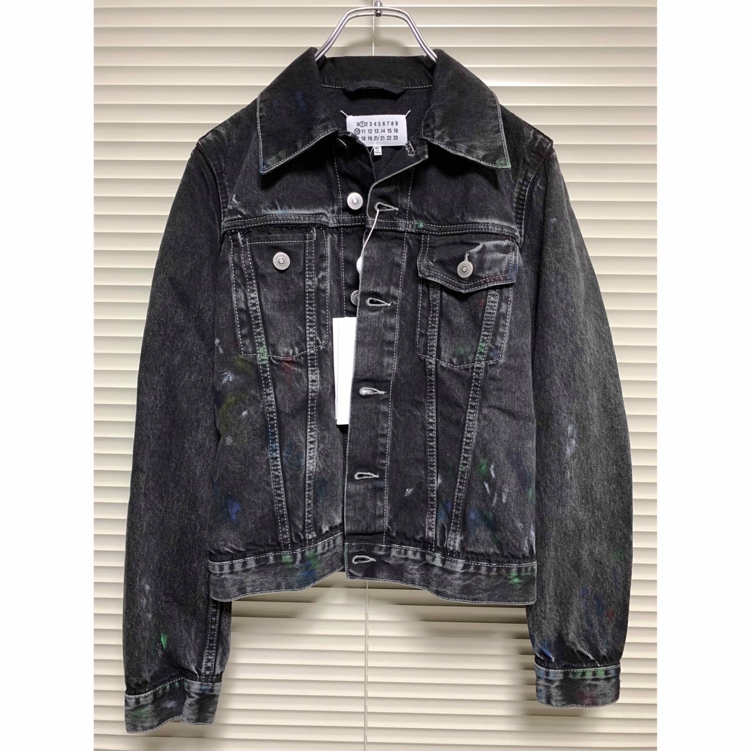 新品《 Maison Margiela 》ペイント デニムジャケット 38