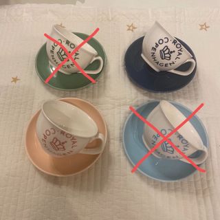 ロイヤルコペンハーゲン(ROYAL COPENHAGEN)のロイヤルコペンハーゲン　ニューシグネチャー　カップ&ソーサー(グラス/カップ)