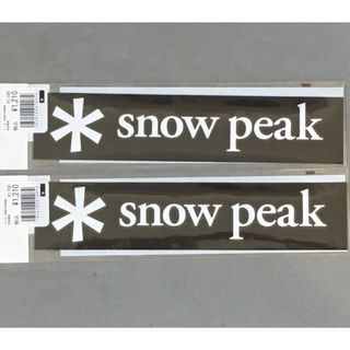 スノーピーク(Snow Peak)のスノーピーク　ロゴステッカー　2枚(その他)