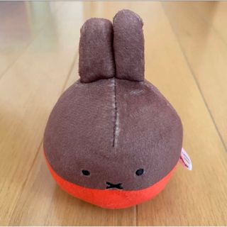 ミッフィー(miffy)の【美品】メラニー　おきあがりこぼし　オレンジ(キャラクターグッズ)