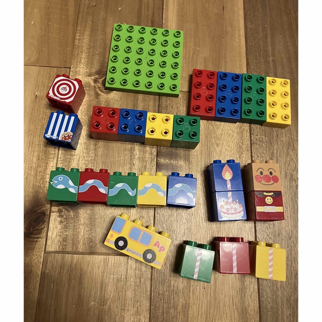 BANDAI(バンダイ)のアンパンマン　ブロック遊びセット キッズ/ベビー/マタニティのおもちゃ(知育玩具)の商品写真