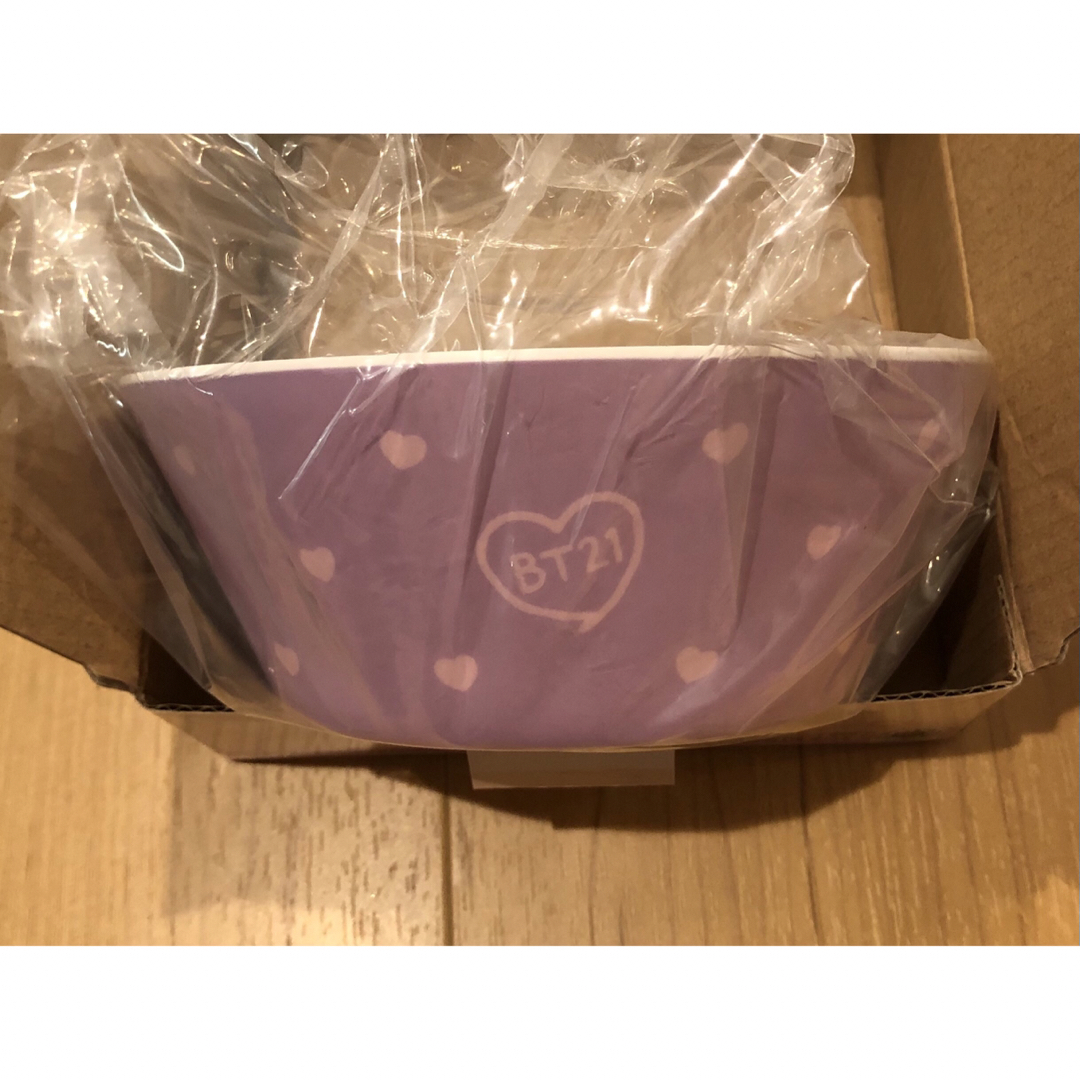 BT21(ビーティーイシビル)の一番くじ ＢＴ２１ Ｉ賞 お食事ボウル エンタメ/ホビーのタレントグッズ(ミュージシャン)の商品写真