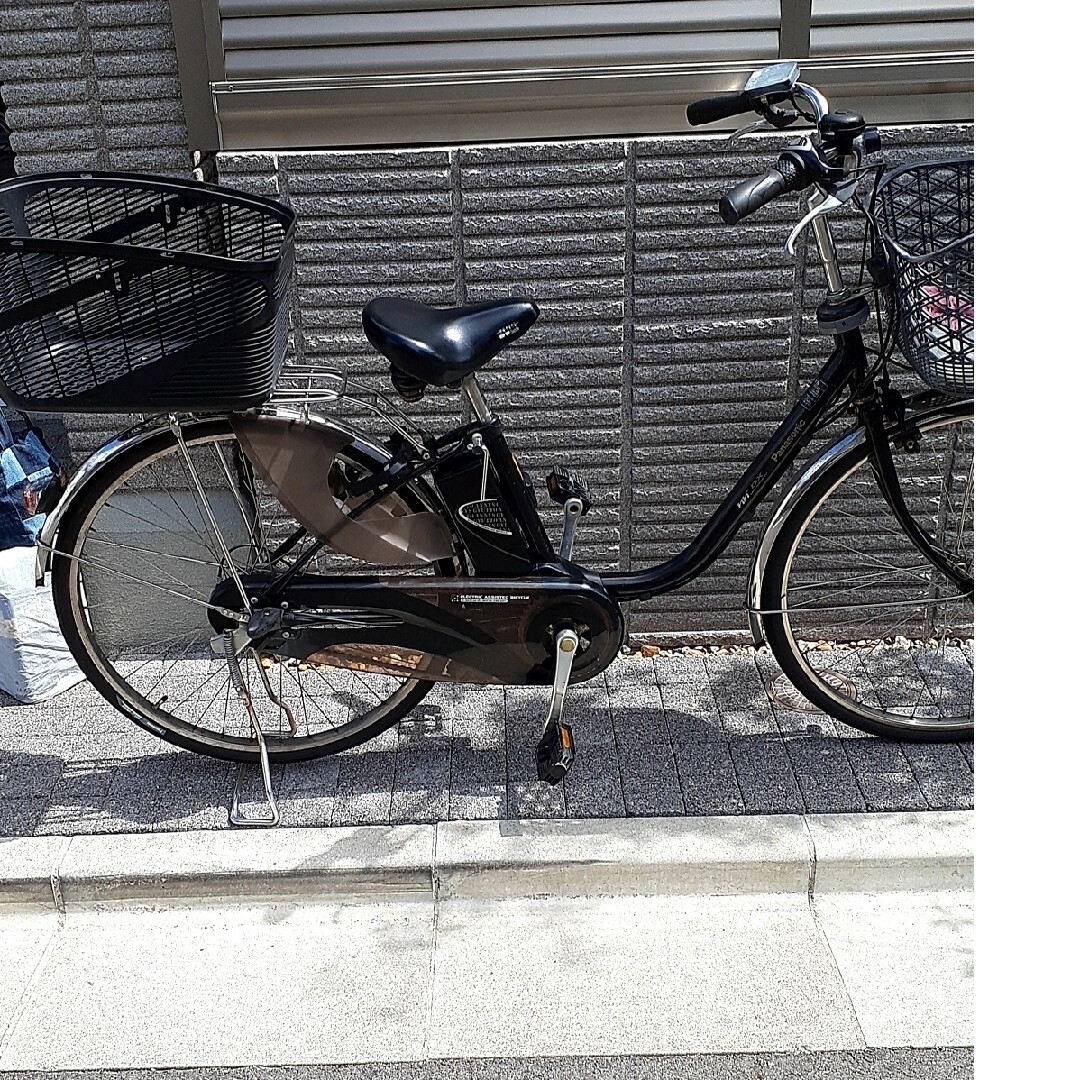 激安!新基準最高級クラスPanasonic電動アシスト自転車!後ろカゴ付き