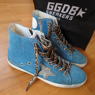 ゴールデングース(GOLDEN GOOSE)のGOLDEN GOOSE ゴールデングース FRANCY 39 ブルー(スニーカー)