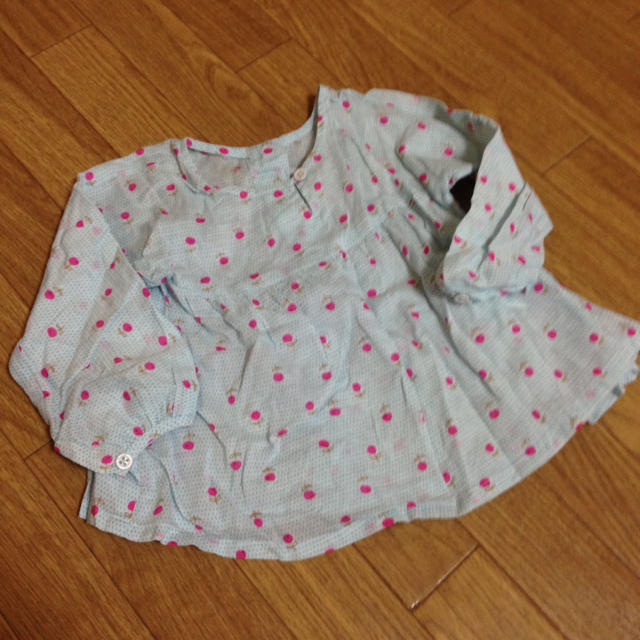 PETIT BATEAU(プチバトー)のプチバトー小花柄チュニックワンピース キッズ/ベビー/マタニティのキッズ服女の子用(90cm~)(その他)の商品写真