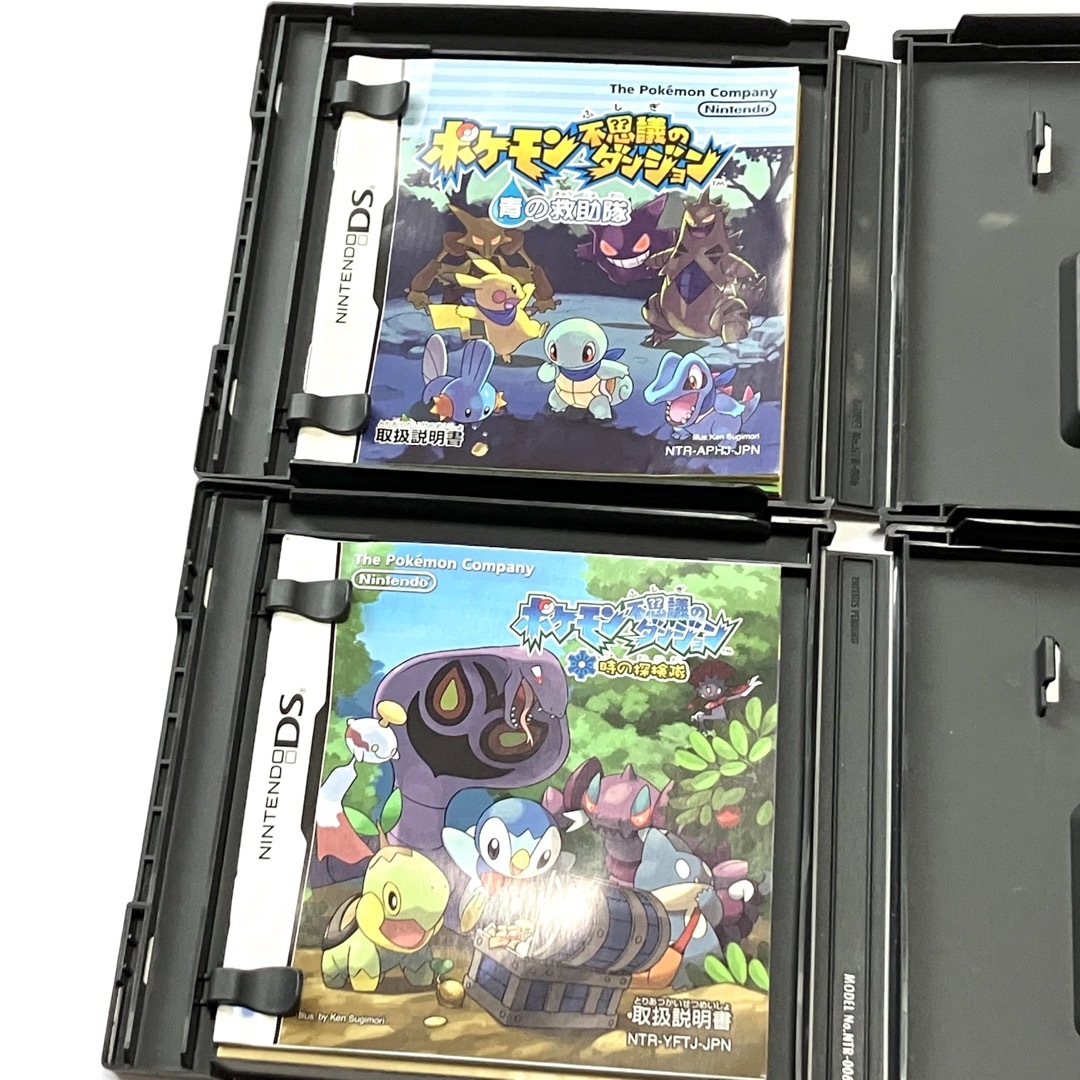 3DS DS ポケモン不思議のダンジョンシリーズ まとめ売り 5点セット 4