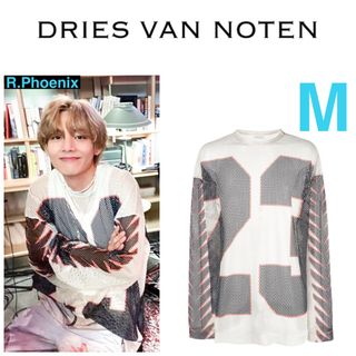 ドリスヴァンノッテン(DRIES VAN NOTEN)のDRIES VAN NOTEN HEGLAND PRINT T-SHIRT M(Tシャツ/カットソー(七分/長袖))