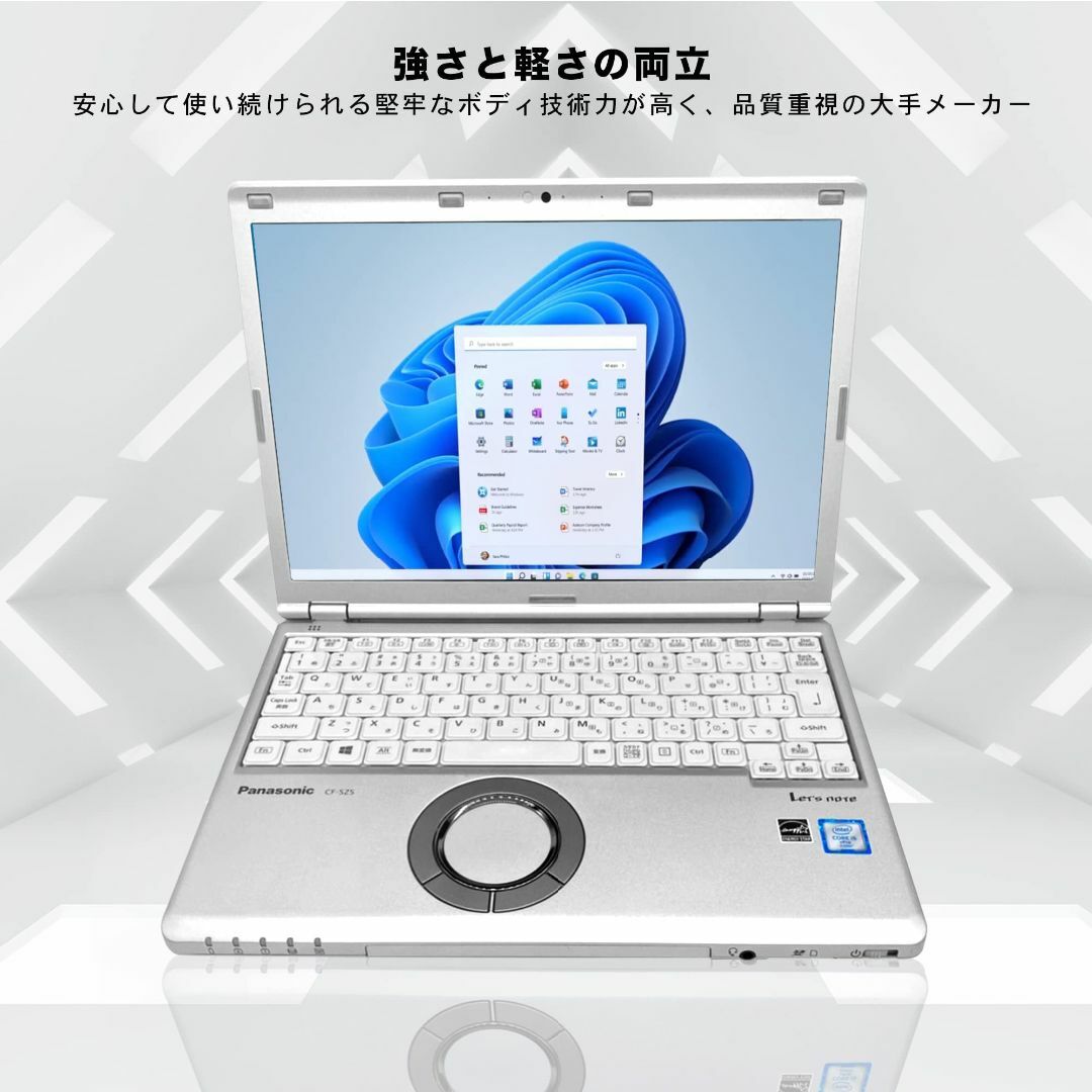 ノートパソコン 【Win11搭載】初期設定済み CF-SZ6 シリーズ 高性能第