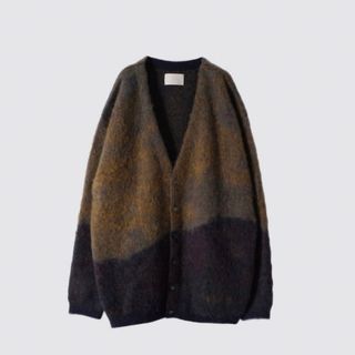 ヨーク(YOKE)のyoke Landscape Mohair Jacquard Cardigan(カーディガン)