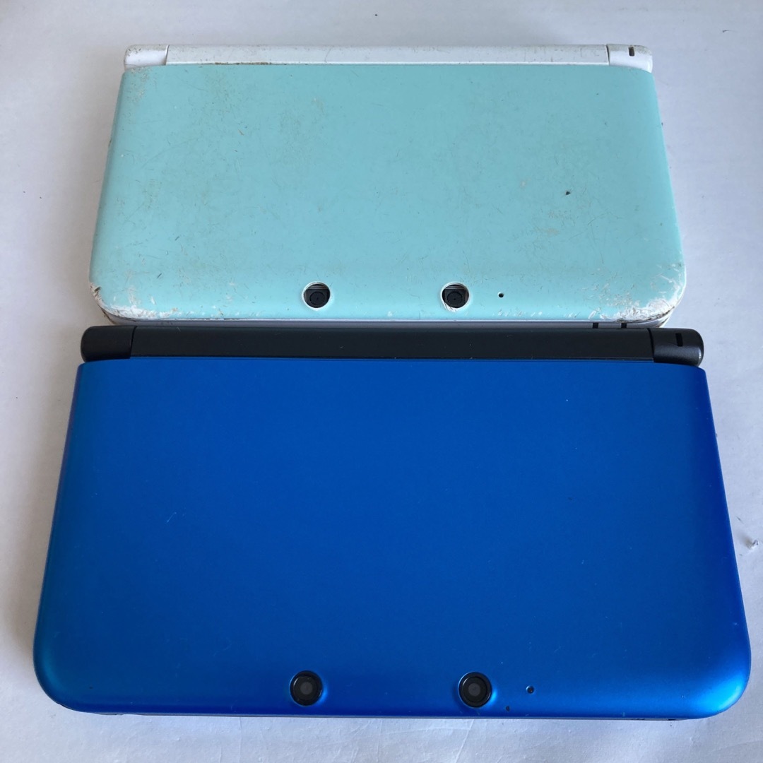 3DS LL 本体 2台セット ジャンク品 ブルー ミントエンタメ/ホビー