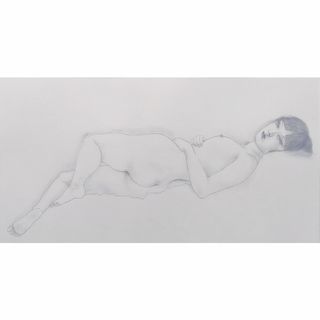 加山又造 横になる裸婦Ⅱ-2 人物画 女性像 美人画 絵画 版画 真作保証