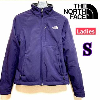 ザノースフェイス(THE NORTH FACE)の【美品】ノースフェイスTNF APEX ジャケット　レディースS  裏起毛　紫(その他)