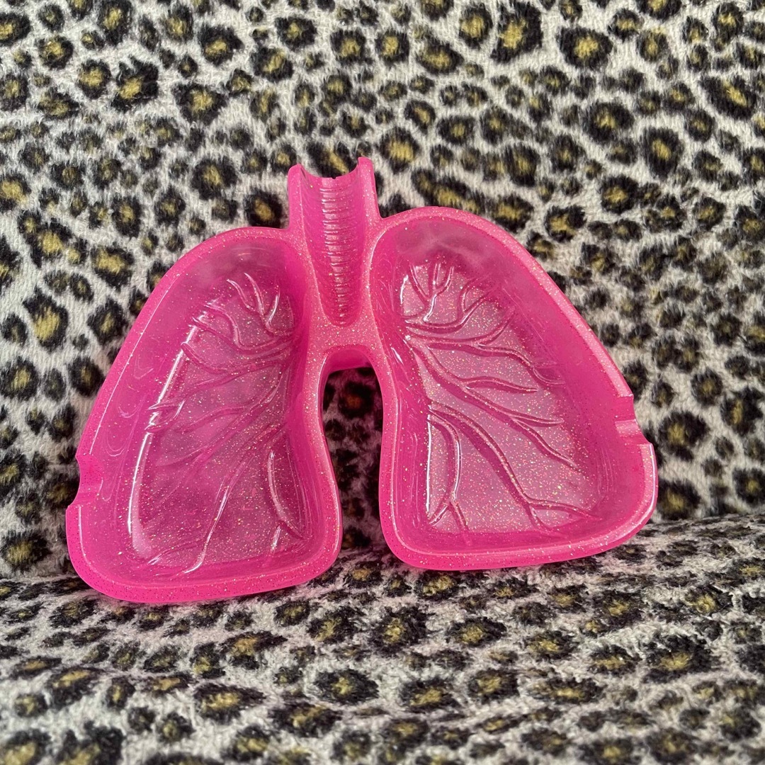 肺の形の灰皿💓 インテリア/住まい/日用品のインテリア小物(灰皿)の商品写真