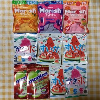 マロッシュ＆すいかグミ、かき氷グミ②(菓子/デザート)