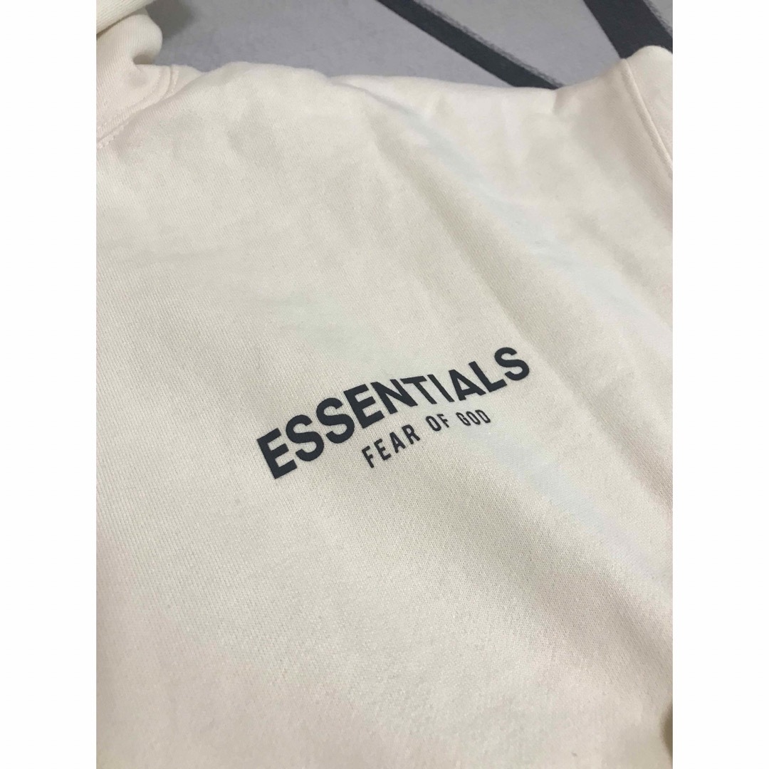 【新品】FOG Essentials エッセンシャルズ パーカー ホワイト 星L