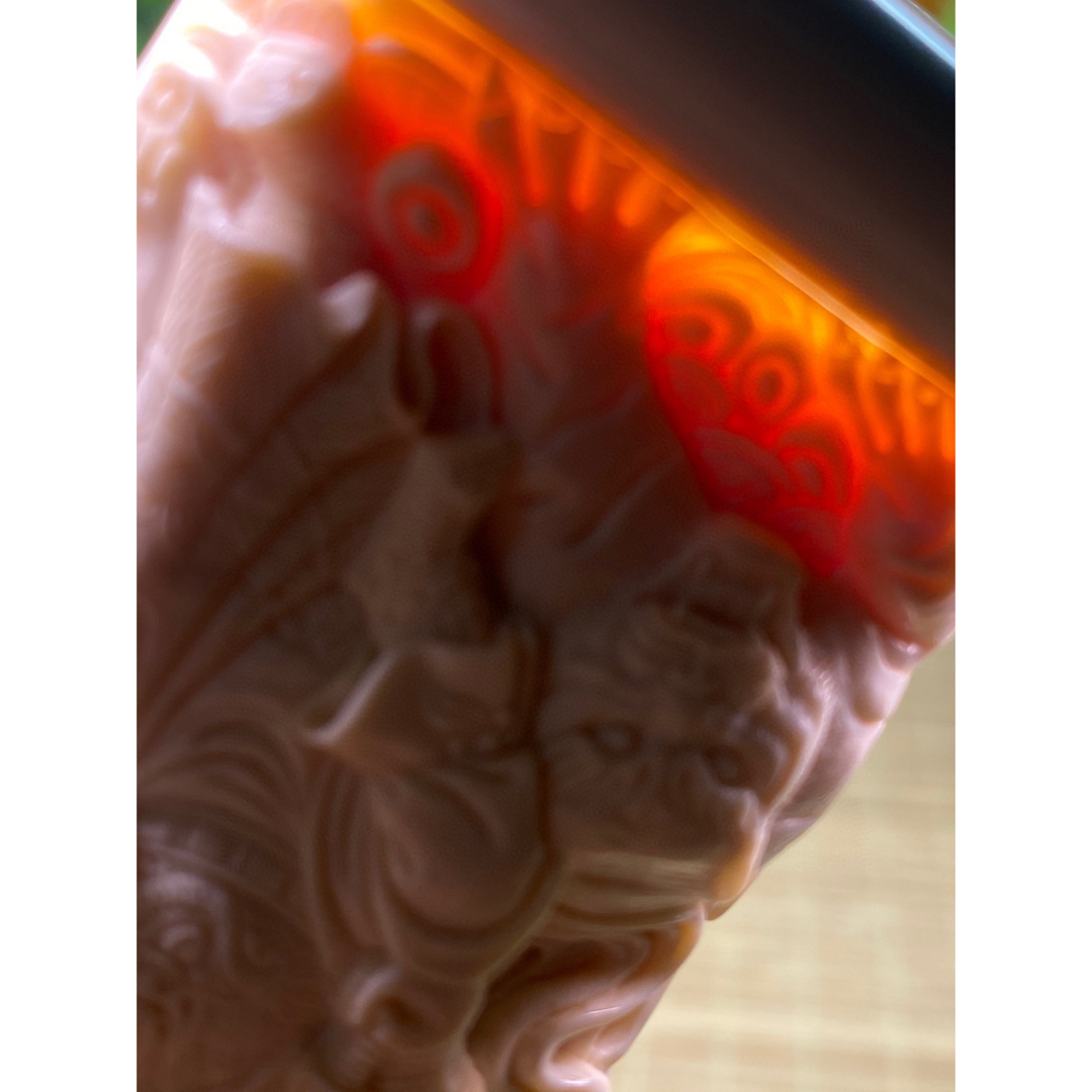 天然マンモス牙美しい手作り彫刻黒虎財神·趙公明ネックレスの通販 by
