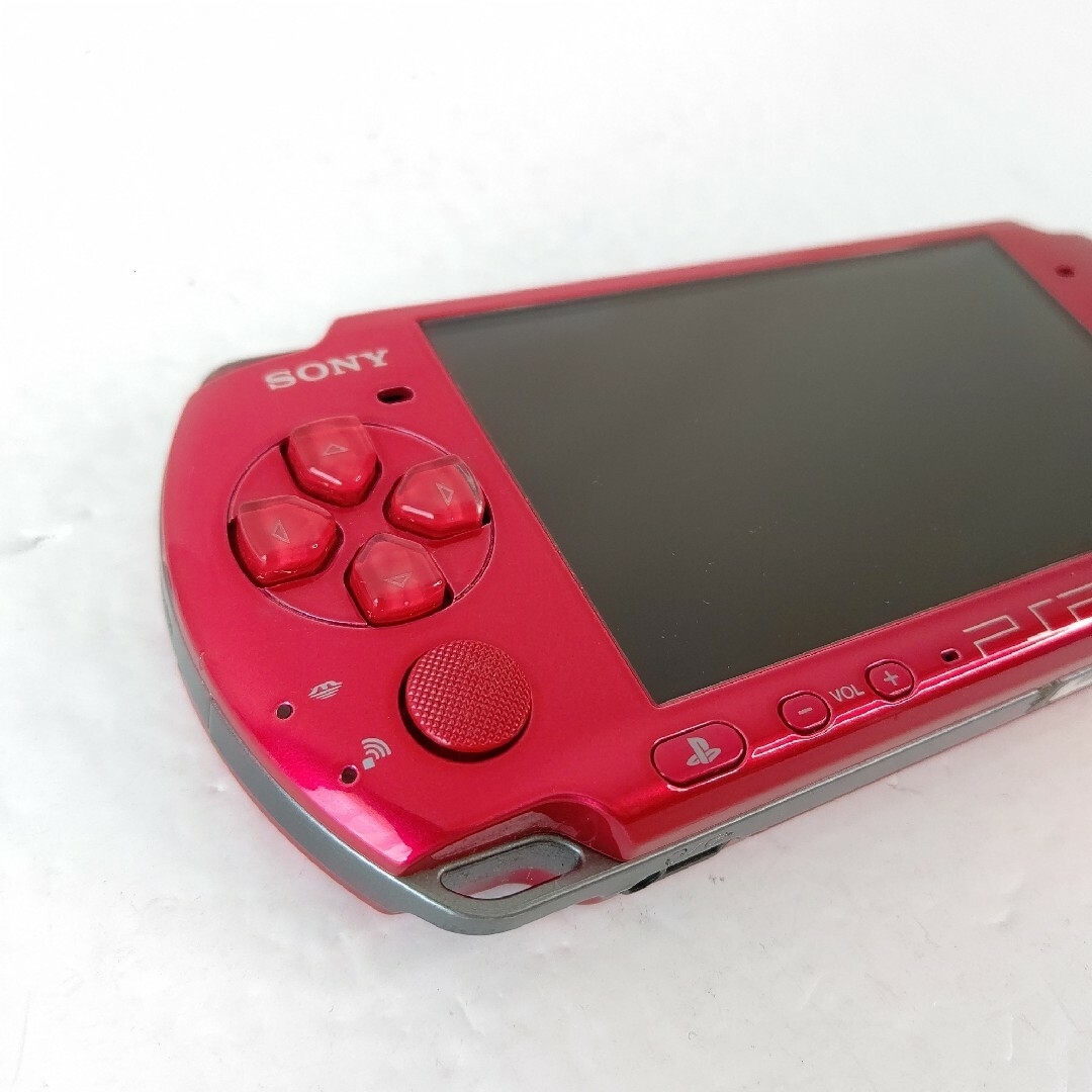 SONY　psp3000 ラディアントレッド　美品　プレイステーションポータブル