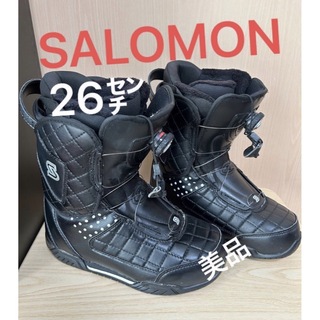 サロモン(SALOMON)のSALOMON サロモン スノーボードブーツ BOAダイヤル式 26cm【美品】(ブーツ)