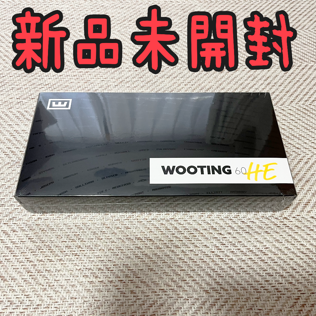 PC周辺機器
 WOOTING 60HE ARM US配列 【新品未開封】 ブラック