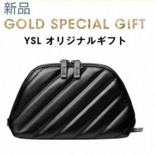 イヴサンローランボーテ(Yves Saint Laurent Beaute)の新品　イヴサンローランボーテ　ノベルティ　オリジナルキルティングレザーポーチ(ポーチ)