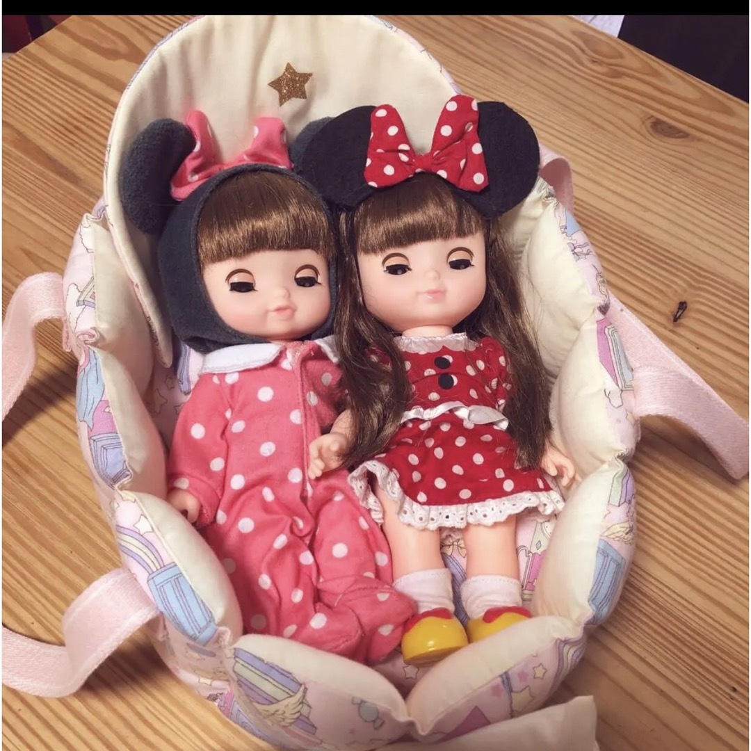 Disney(ディズニー)のレミンちゃん&ソランちゃん　ドールクーファン付き ハンドメイドのぬいぐるみ/人形(人形)の商品写真