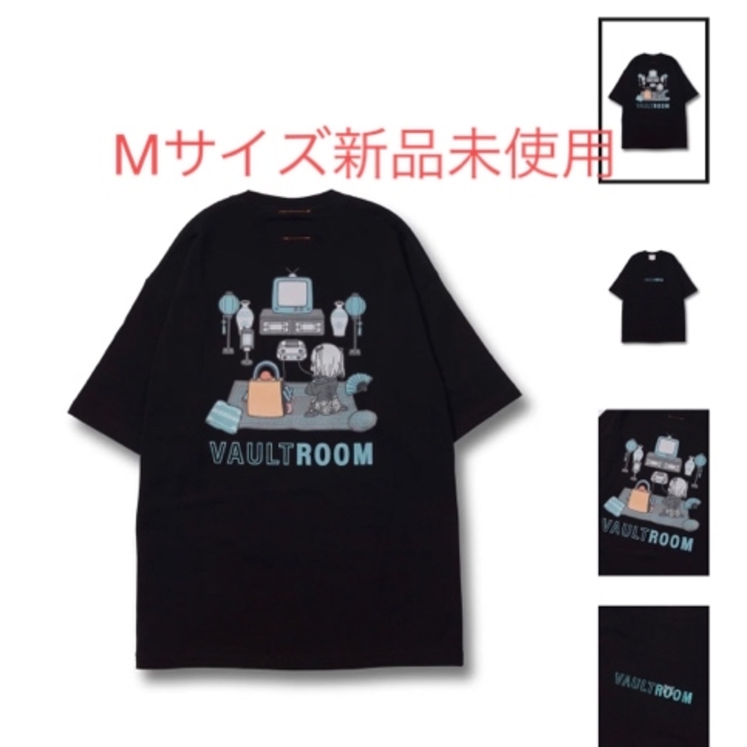 VR × TORORO TEE / BLK 猫麦とろろ vaultroom-