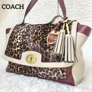 コーチ(COACH) ショルダーバッグ(レディース)（レオパード）の通販 100 ...