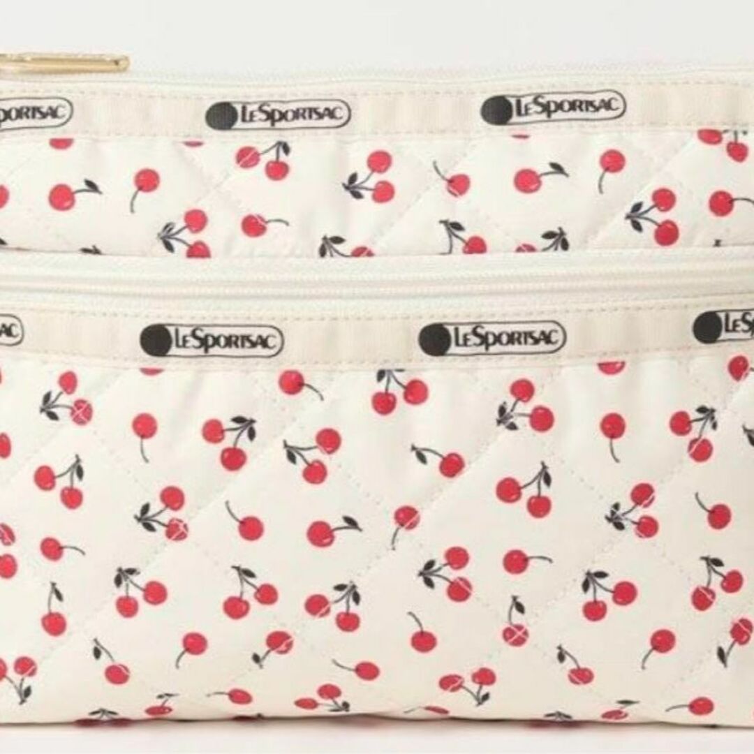 LeSportsac - LeSportsac レスポ ポーチ チェリー 神崎の通販 by LeSportsac - LeSportsac レスポ ポーチ チェリー 神崎の通販 by
