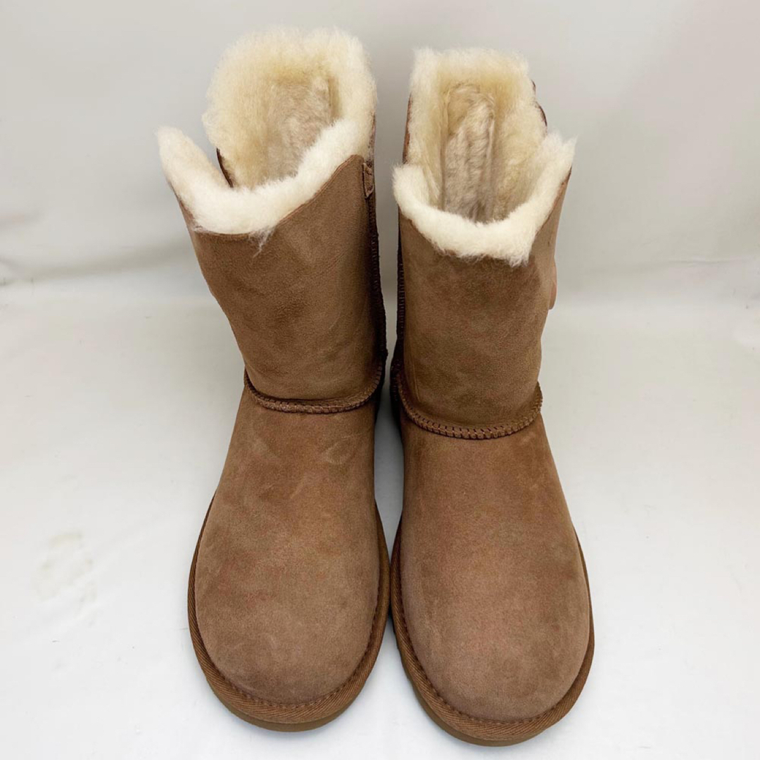 新品 UGG ブーツ BAILEY BUTTON Ⅱ チェスナット 23.0cm