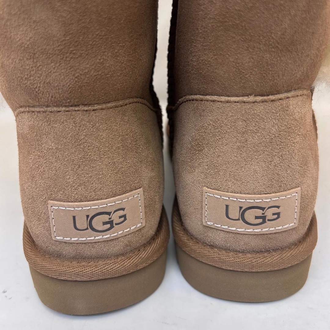 新品 UGG ブーツ BAILEY BUTTON Ⅱ チェスナット 23.0cm