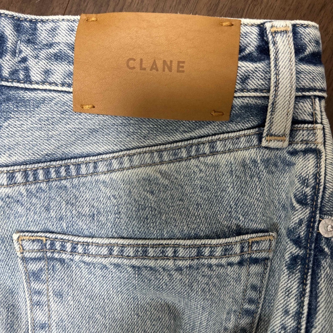 CLANE(クラネ)のCLANE SECOND DENIM PANTS アイスブルー サイズ0 レディースのパンツ(デニム/ジーンズ)の商品写真