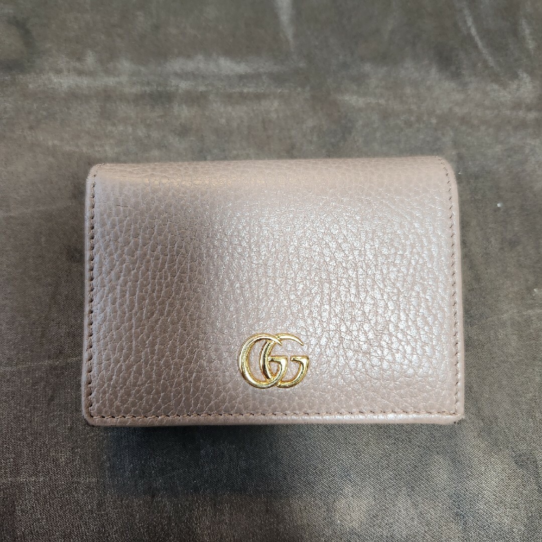 Gucci - 【国内正規店購入】GUCCI 二つ折り財布 ダブルG ウォレットの
