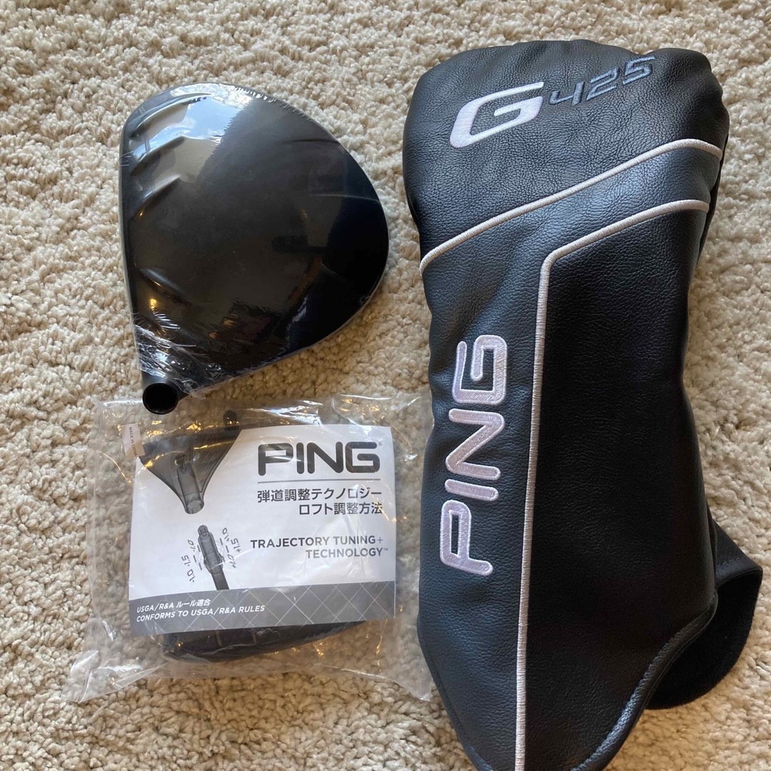 【新品・未使用】PING G425 MAX 9.0 ヘッド単体＋付属品