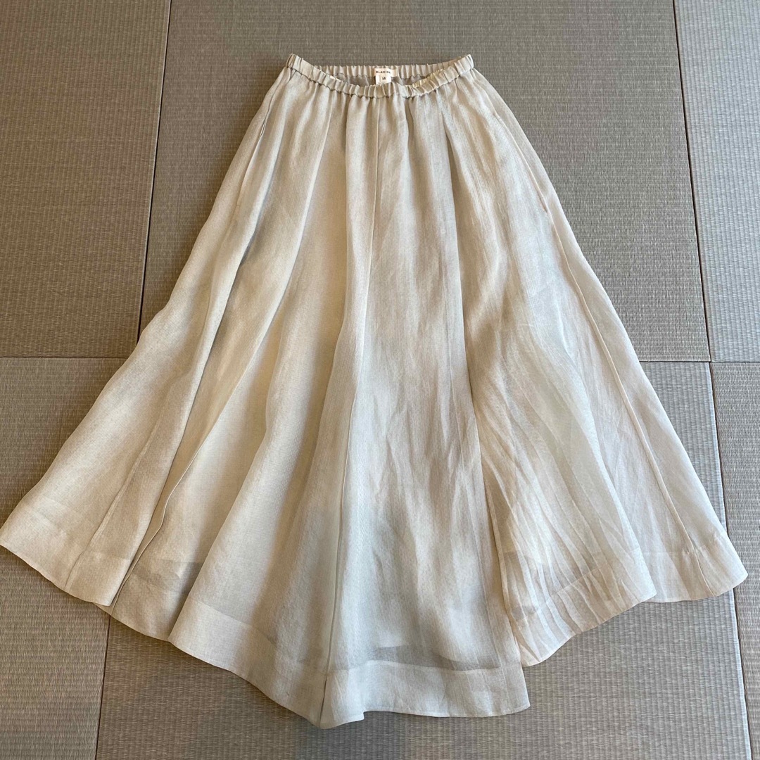 【新品未使用】BLAMINK シルクスカート サイズ38