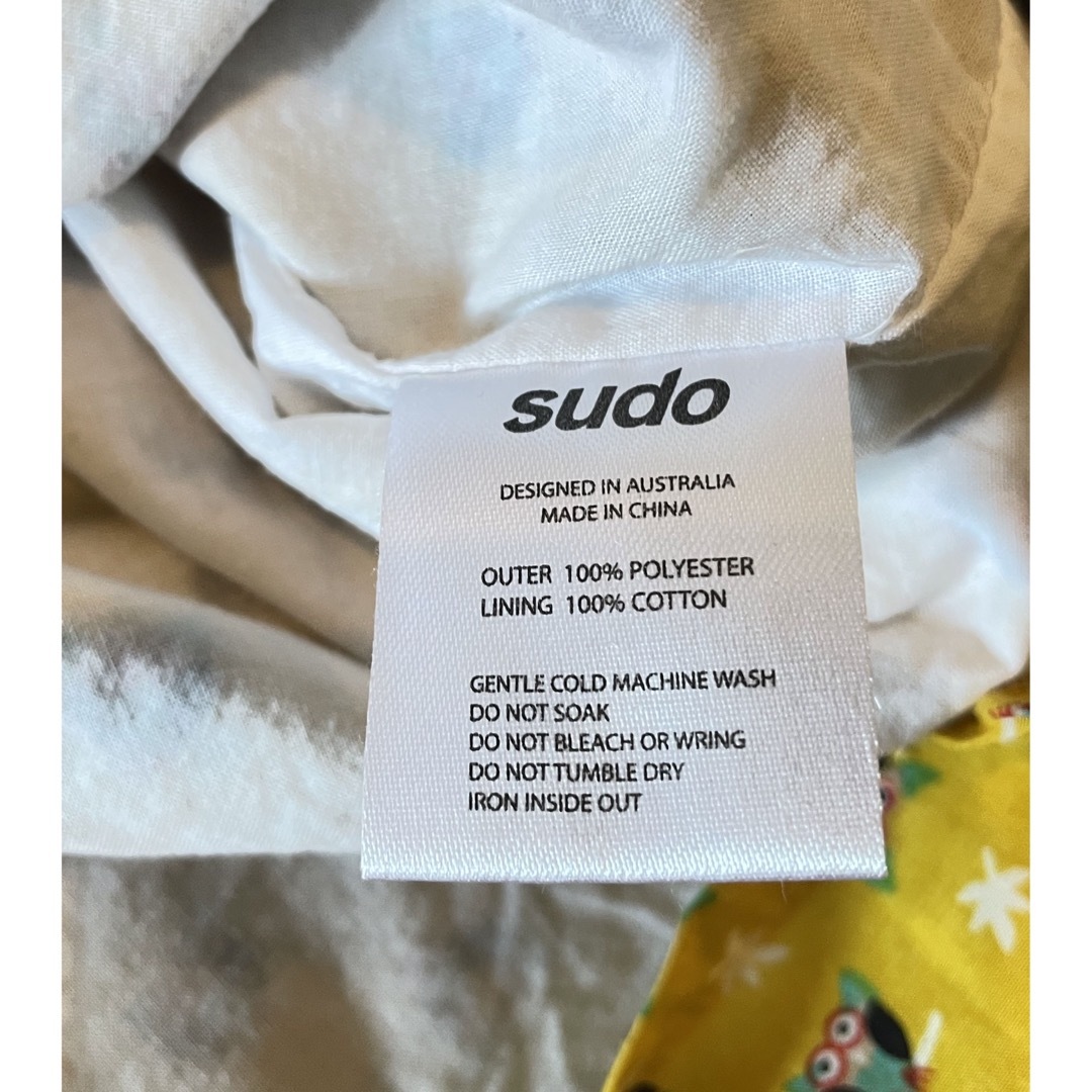 SUDO(スドー)のインポート　sudo シャツワンピース キッズ/ベビー/マタニティのキッズ服女の子用(90cm~)(ワンピース)の商品写真