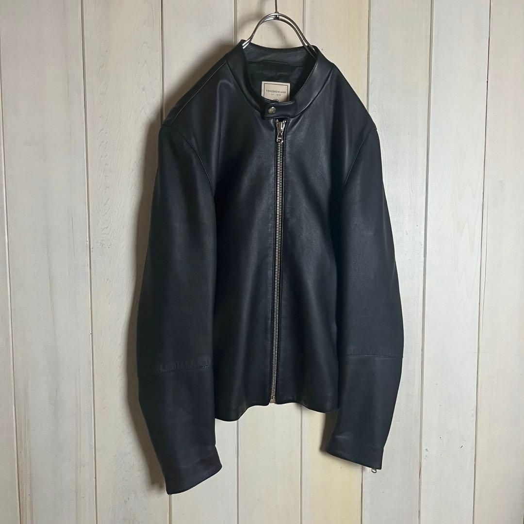 別注】トゥモローランド×DENIM☆レザージャケット ライダース