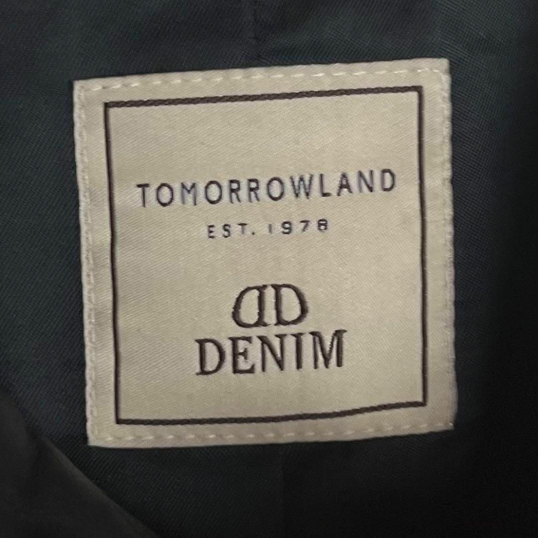 【別注】トゥモローランド×DENIM☆レザージャケット ライダース ラムスキン