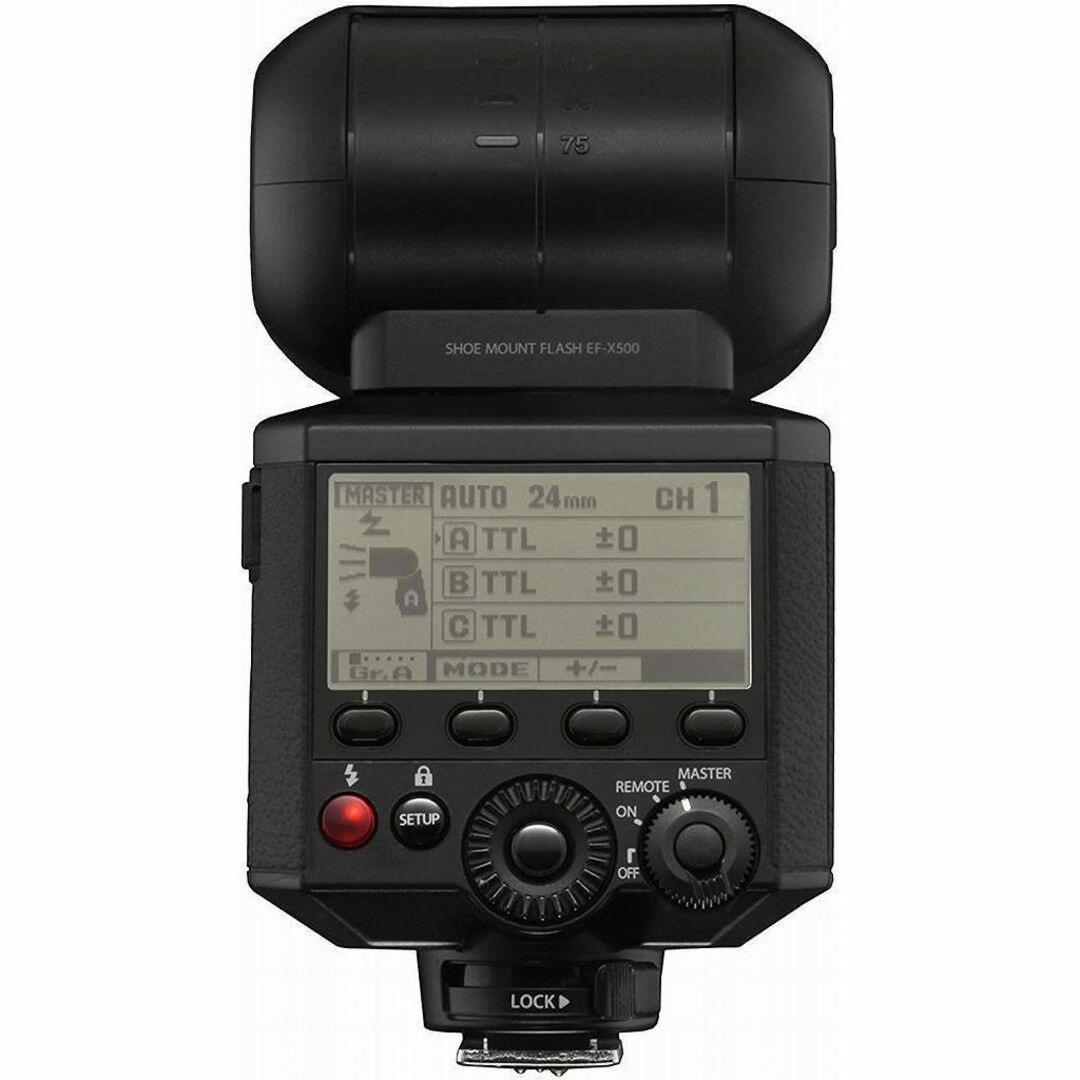 富士フイルム(フジフイルム)の2174 未使用 リコールチェック済 FUJIFILM EF-X500 ストロボ スマホ/家電/カメラのカメラ(ストロボ/照明)の商品写真